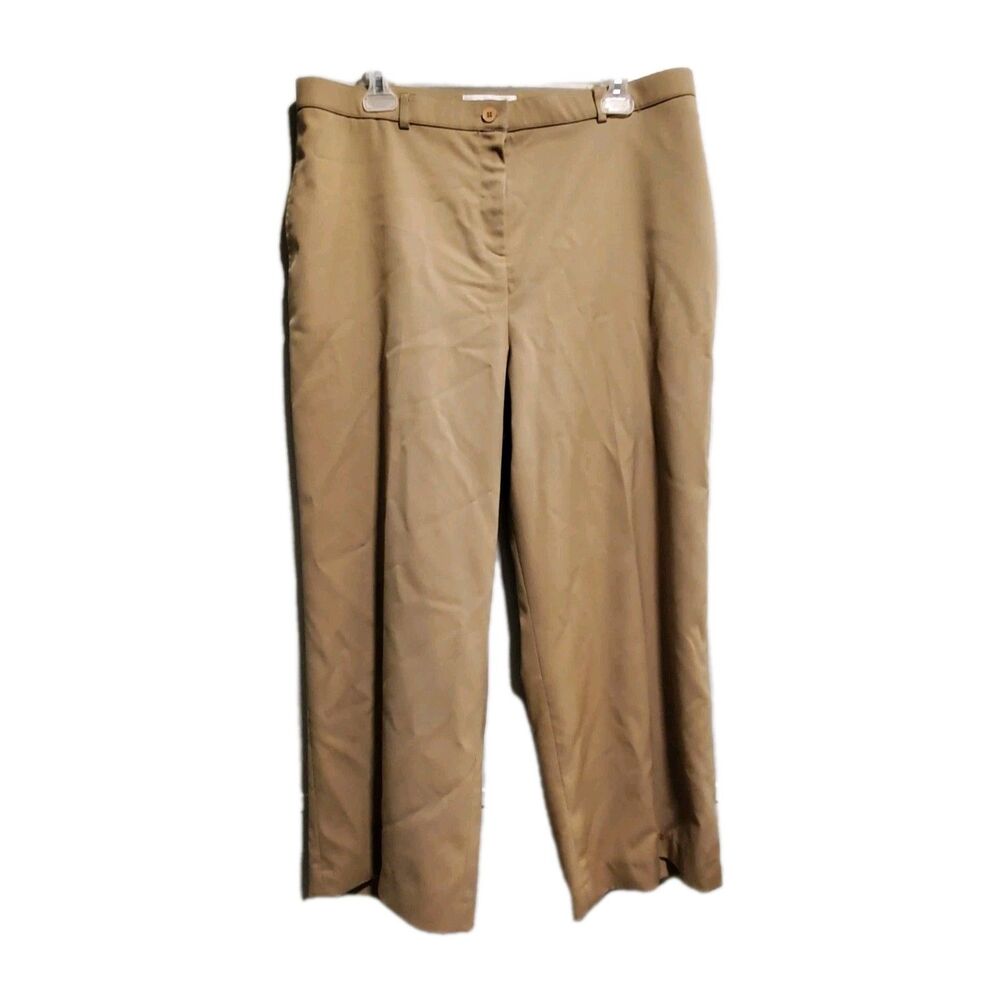 Judith Hart Pants Womens Size‎ 16p Brown Wide Leg